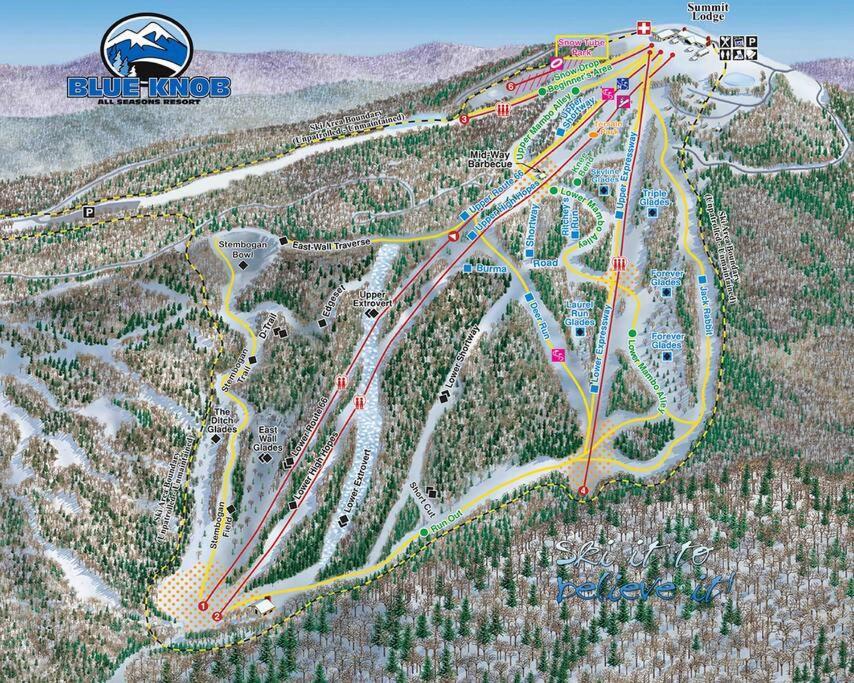 2 Bedroom 2 Bathroom - Blue Knob All Season Resort Condo Claysburg Экстерьер фото